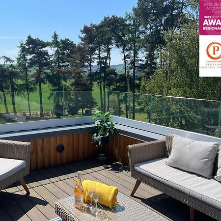 Luxury Lodge With Hot Tub At Lindores Newburgh  Eksteriør billede