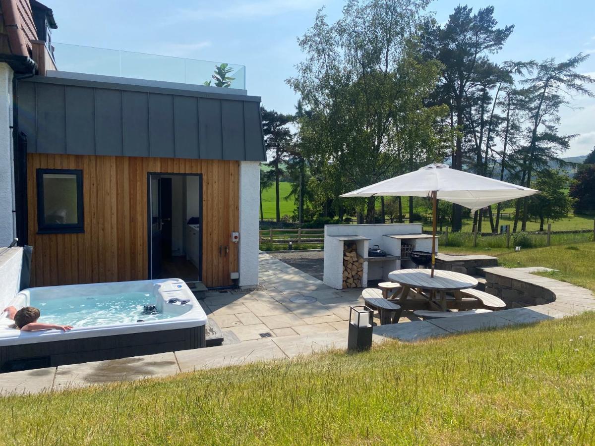 Luxury Lodge With Hot Tub At Lindores Newburgh  Eksteriør billede