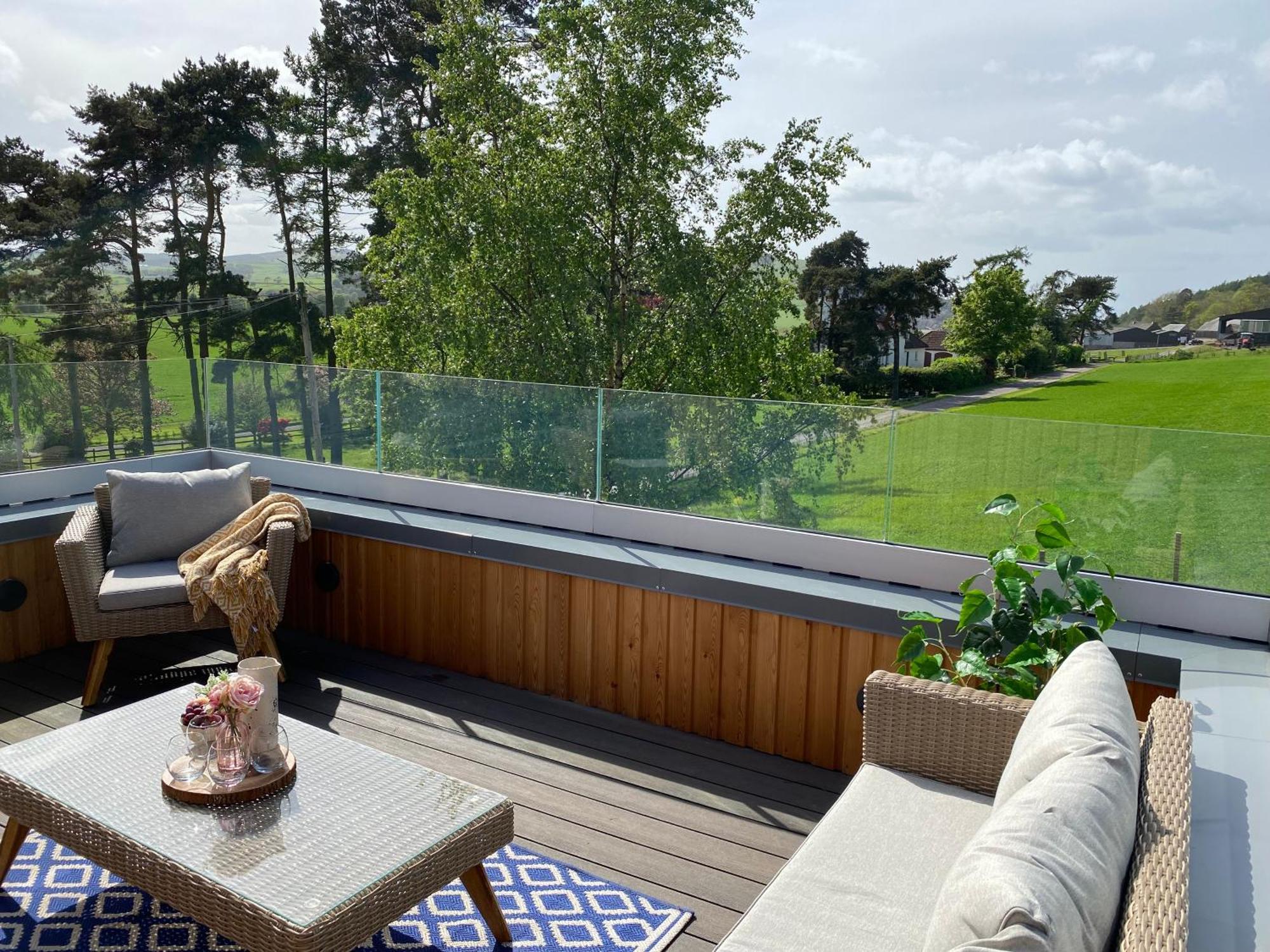Luxury Lodge With Hot Tub At Lindores Newburgh  Eksteriør billede